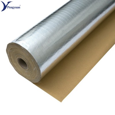 White PVC Film/Fiber Scrim/Kraft Damp-Proof Facing for Sound Insulation Materials